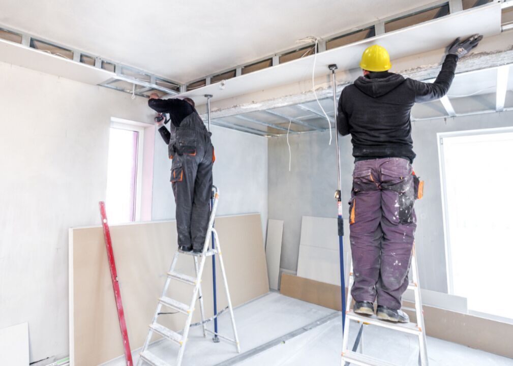 #20. Drywall and ceiling tile installers